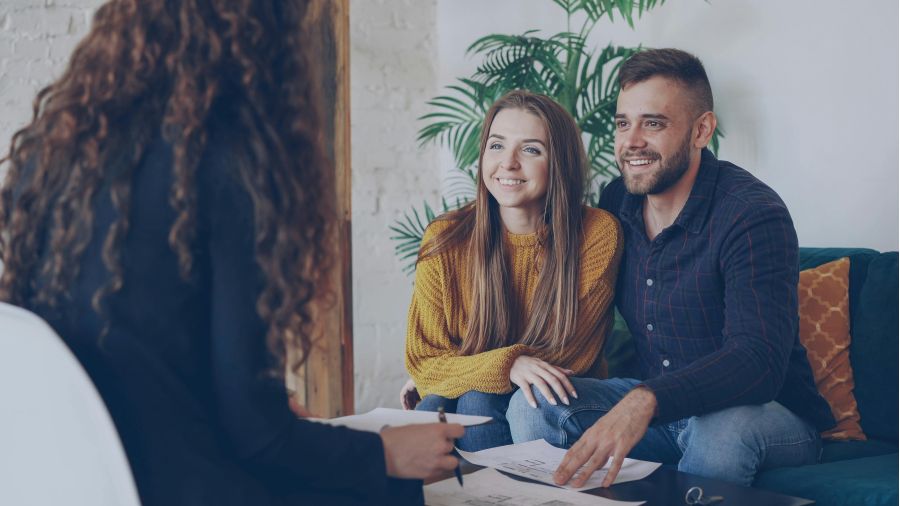 Estate Planning, Financial Advisor, Young Couple
